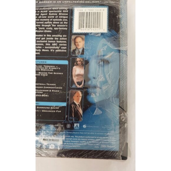 Alias - The Complete Third Season - (2004, 6-DVD Set) New / Sealed Read - Picture 4 of 6